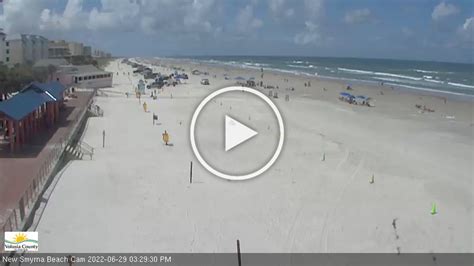 beach cam new smyrna|Beachcam and Current Beach Conditions